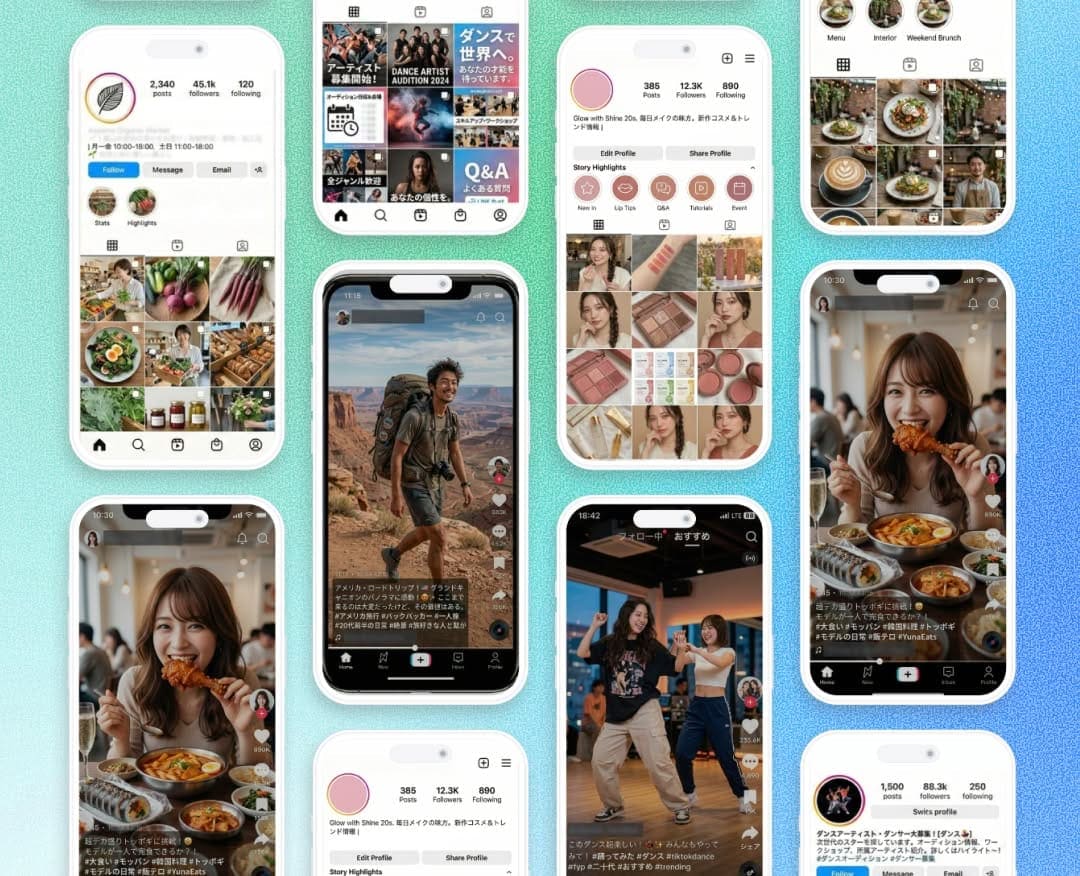 SNS運用におけるインスタグラムの効果的な活用例と成功事例を紹介。多彩な投稿と戦略的な運用でブランド認知度を向上させる方法を解説します。.